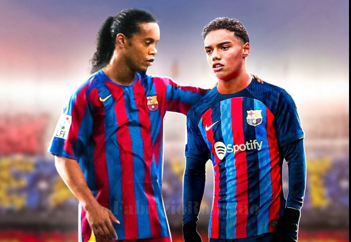 Djali i Ronaldinhos do të nënshkruaj me Barcelonën