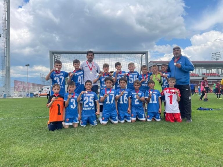 KF Kumanova U12 zuri vendin e dytë në mesin e 94 ekipeve në Ligën e Fëmijëve! 
