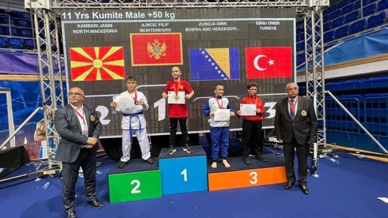 Jasin Kamberi nënkampion i Ballkanit 