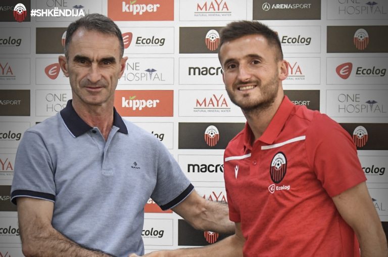 Shkëndija zyrtarizon Endrit Krasniqin