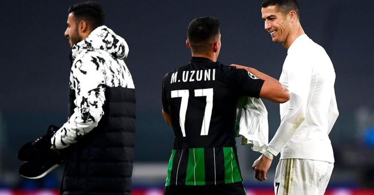 Uzuni tregon historinë me Ronaldon: U inatos me festimin tim kur shënova, në fund më dha fanelën