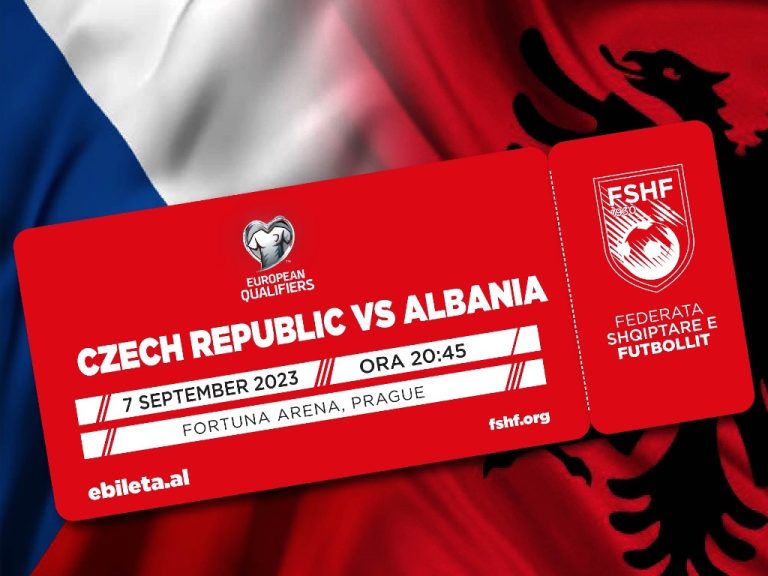 Dalin në shitje biletat për ndeshjen Çeki-Shqipëri