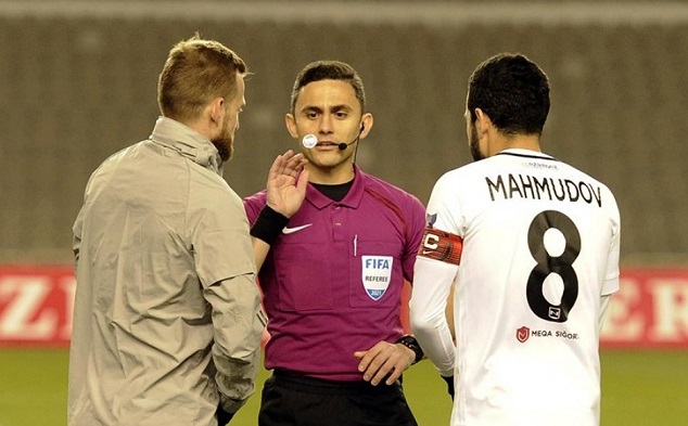 Arbitër nga Azerbejxhani për ndeshjen e parë të Strugës në Çampions