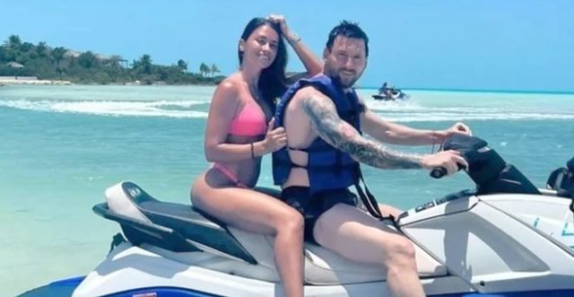 Pushimet “e nxehta” të Leo Messit dhe Antonelës në Bahamas (shikoni fotot)