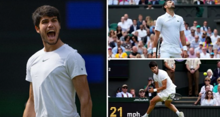 Fenomeni Alcaraz e mposht Djokovicin në finalen e Wimbledonit