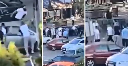 Çmenduri në Shkup: Tifoz i Levskit nxjerret nga makina dhe goditet me thikë