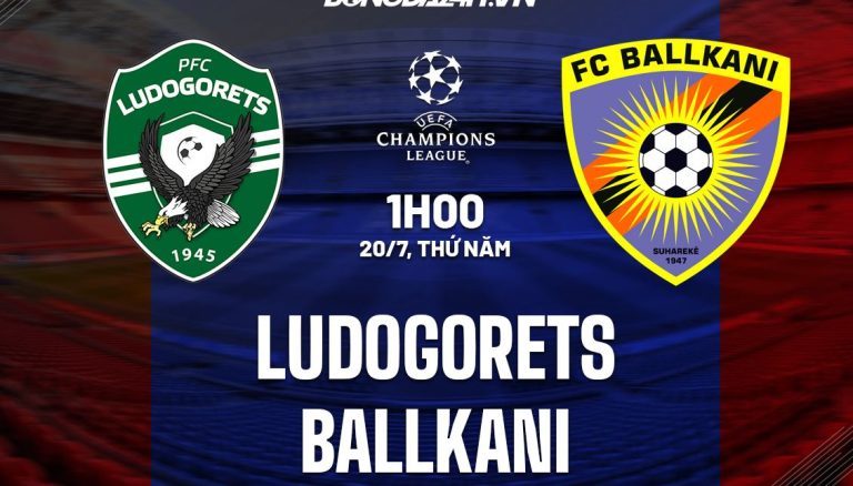 Ludogorets – Ballkani, formacionet zyrtare