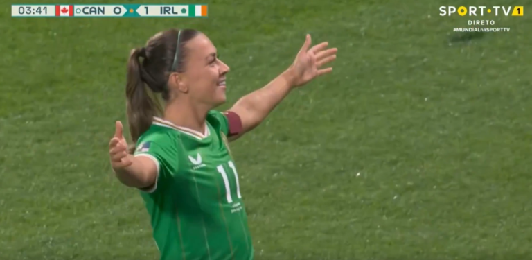 Futbollistja nga Irlanda shënon nga korneri në Kupën e Botës (VIDEO)