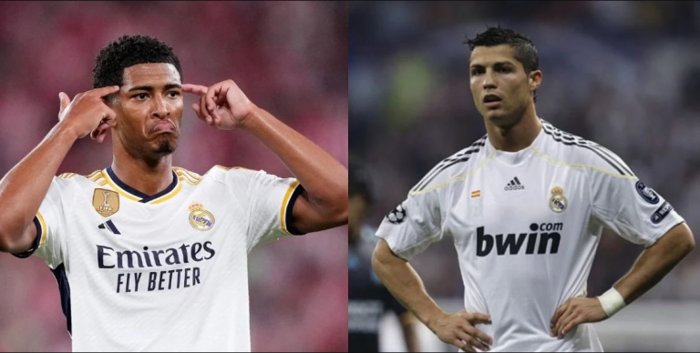 Bellingham barazon rekordin e Ronaldos