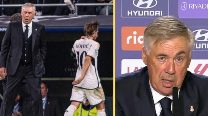 Ancelotti kritikon Modricin pas ndeshjes: S’dua ta fajësoj për humbjen, por ishte i dobët