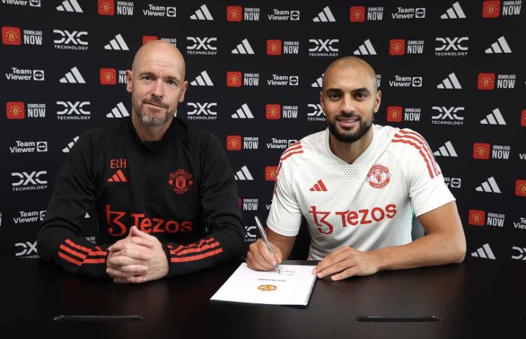 Manchester United prezanton Amrabat, i jep numrin e “baksuzit”