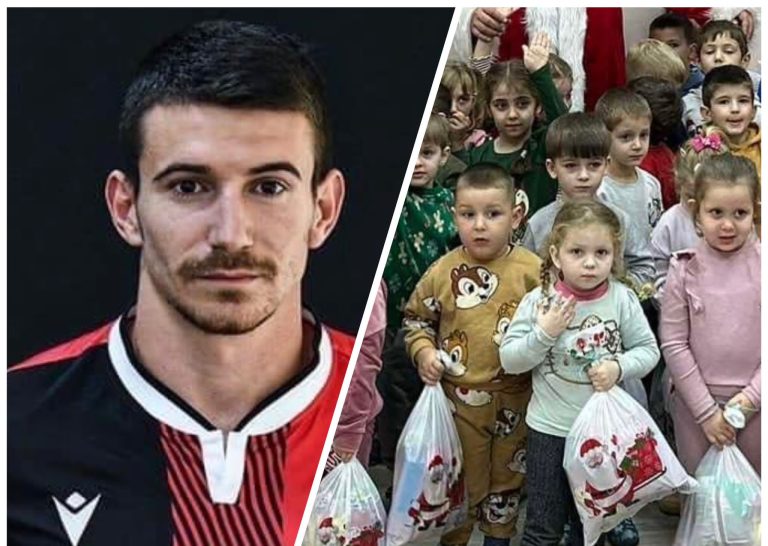 Doriev gëzon fëmijët, ndan 550 pako para vitit të ri 