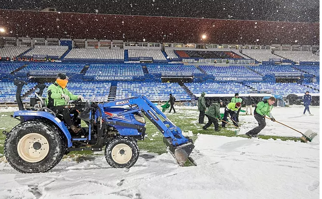 Bora e madhe shtyen ndeshjen e kampionatit spanjoll