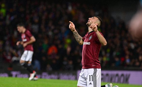 Gol dhe asiste ndaj Gallatasarait të Ikardit, Tuci e Laçi dhurojnë “show” në kualifikimin e Spartës së Pragës