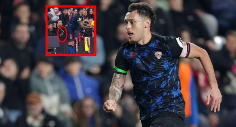 Tifozi që e preku në të pasme Ocamposin, merr dënimin e merituar