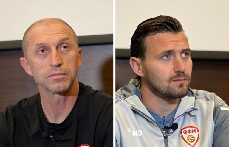 Milevski dhe Dimitrievski flasin para duelit me Malin e Zi