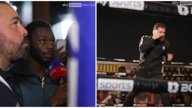 (VIDEO) Përballje tensionuese para duelit: Florian Marku dhe Chris Kongo me paralajmërime për njëri-tjetrin