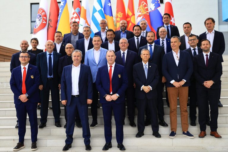 FSHF në Tiranë priti takim të nivelit të lartë me presidentët e 11 Federatave anëtare të UEFA-së 