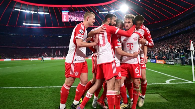 Bayerni s e bën  hesap  kampionin  e mposhtë me një lojtar më pak