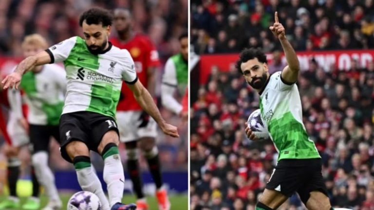 Salah ka thyer tre rekorde të mëdha me golin e shënuar ndaj Manchester United