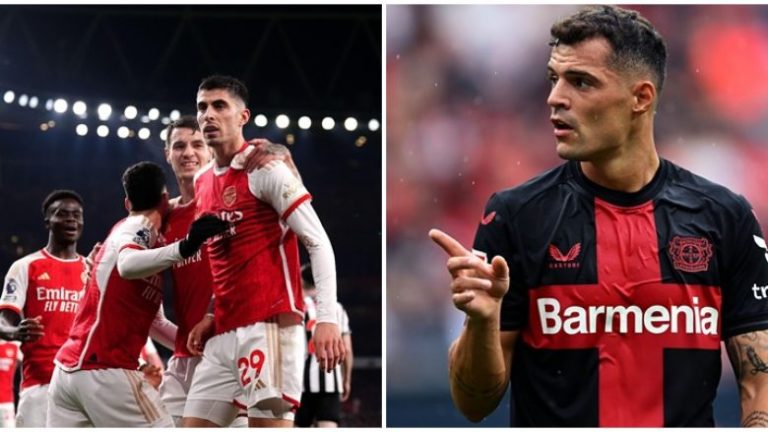 Granit Xhaka mesazh Arsenalit për titullin kur kanë mbetur edhe gjashtë xhiro deri në mbyllje