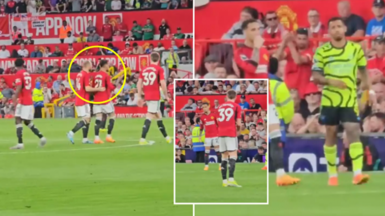 Reagimi i ashpër e Antonys ndaj Ten Hagut kur ia ndërroi pozicionin – trajneri holandez ka humbur kontrollin mbi lojtarët