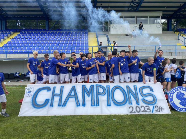 FC Shkupi U17 e trajnerit Alisa Vishi kampion në Superligën e Maqedonisë