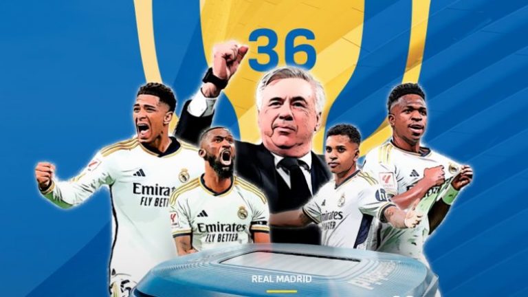 Real Madrid, kampion i La Ligas për herë të 36-të në historinë e klubit