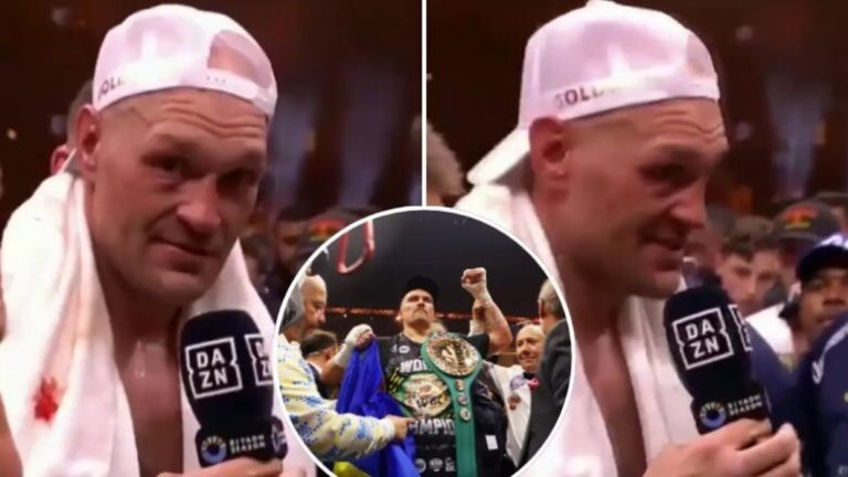 Deklarata skandaloze e Tyson Furyt menjëherë pas humbjes ndaj Oleksandr Usyk