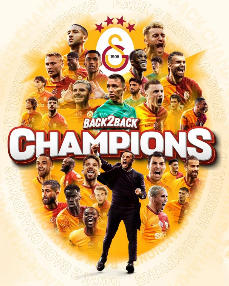 Titulli i dytë me radhë i Galatasarayt, Fenerbahces nuk i mjaftojn 99 pikë për t’u shpallur kampion