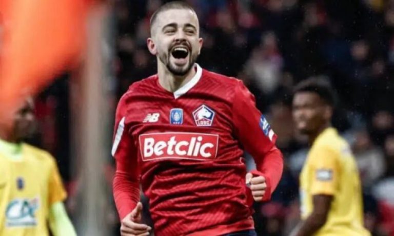 Zhegrova në formacionin e vitit në Ligue 1 të gazetës “L’Equipe” 