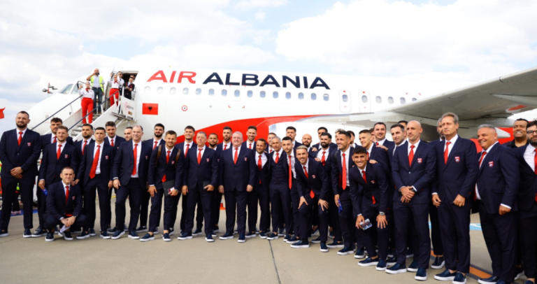 Kombëtarja shqiptare mbërrin në Gjermani