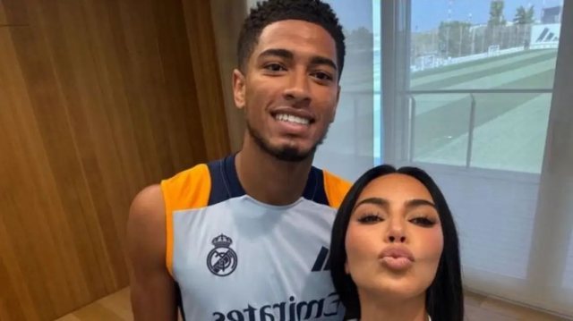  Kardashian vizitoi Madridin dhe u fotografua me Vinicius dhe Bellingham (FOTO)