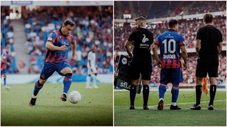 Xherdan Shaqiri kthehet te Baseli, Albian Ajeti shënon gol