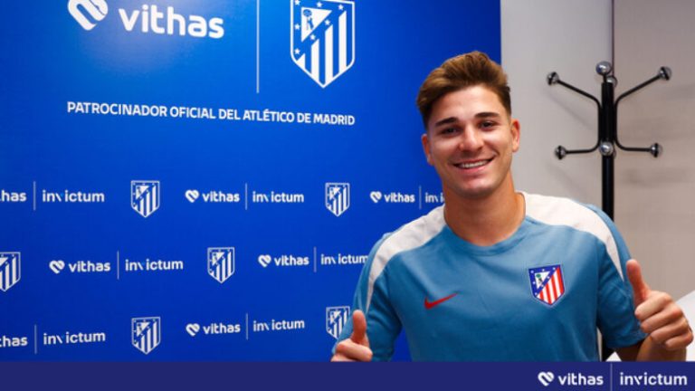 Atletico Madridi prezanton Julian Alavrez