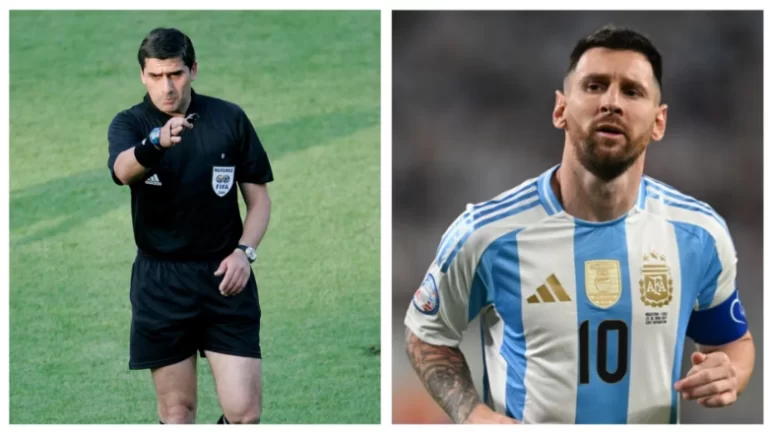 Një ish-gjyqtar i FIFA-s e pranoi se nuk i tregoi një karton të verdhë Leo Messit në këmbim të fanellës së tij