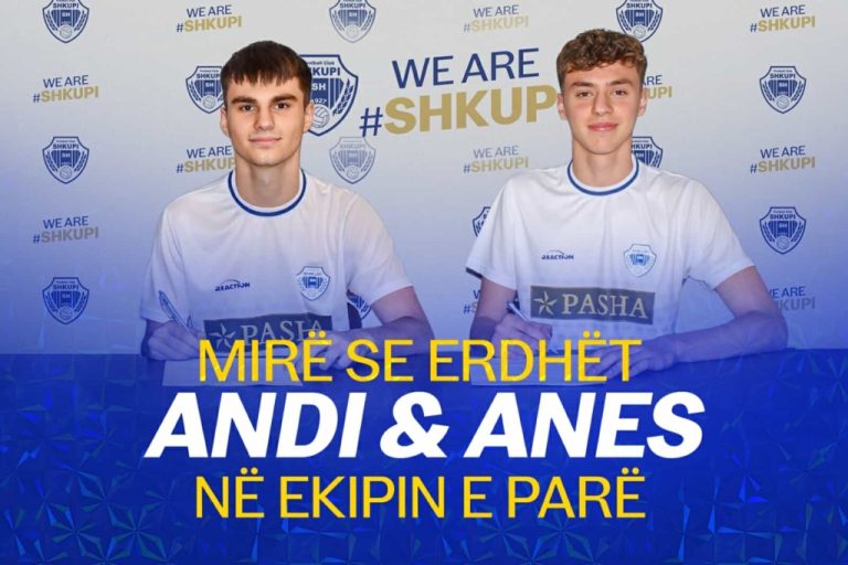 FC Shkupi i bën me kontrata dy talent të rinj