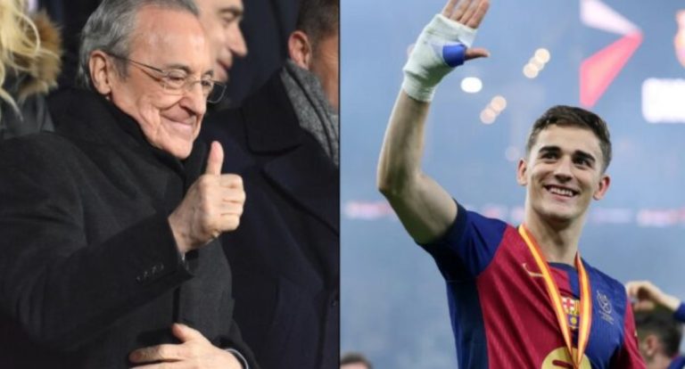 Gavi i dërgon mesazh Florentino Perezit pas triumfit në El Clasico