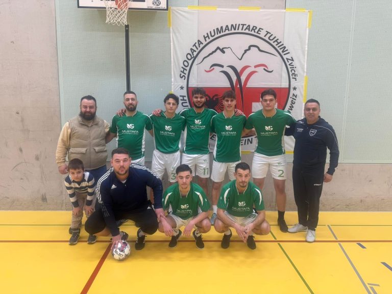 Futboll, humanizëm dhe tradita: Mustafa Gartenbau triumfon në Turneun “Tuhini 2025” në Zvicër