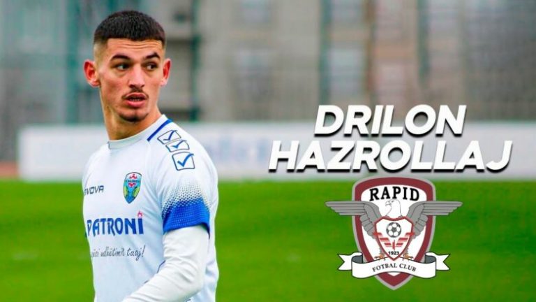 Rapidi “çmendet” pas lojtarëve shqiptarë, klubi i Bukureshtit mendon të paguajë 1 milion euro për Drilon Hazrollajn