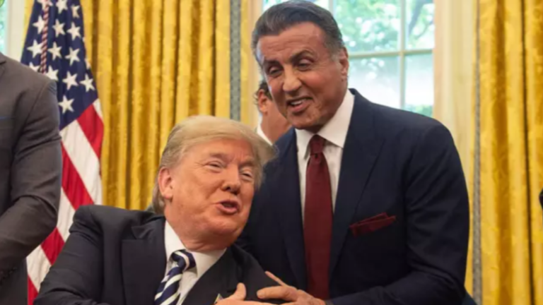 Donald Trump fali kampionin e dënuar të boksit pasi Sylvester Stallone ndërhyri personalisht