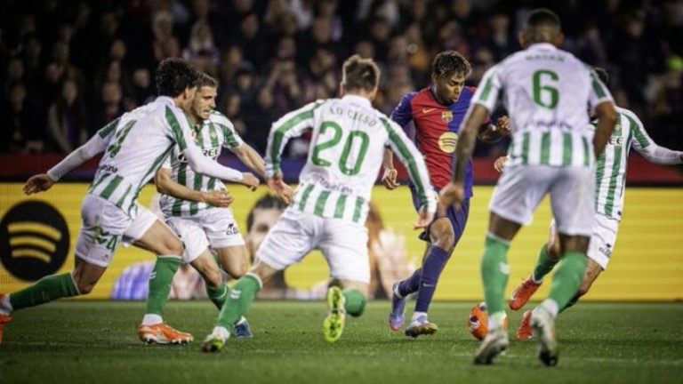 Barcelona dështon të përfitojë nga gabimi i Real Madridit, ndalet nga Betisi