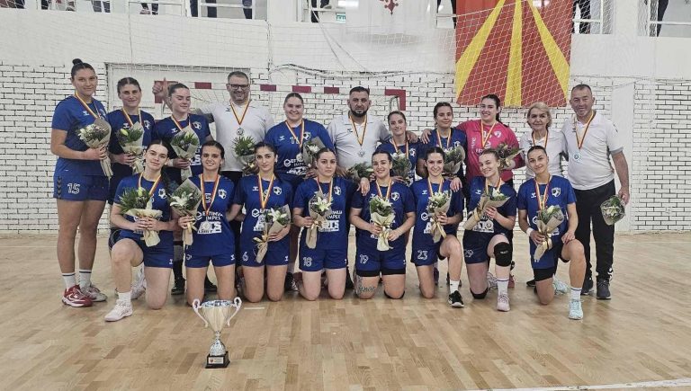 Gjorçe Petrov fiton Kupën e Maqedonisë për femra, Çairi e mbyll me krenari sezonin më të suksesshëm