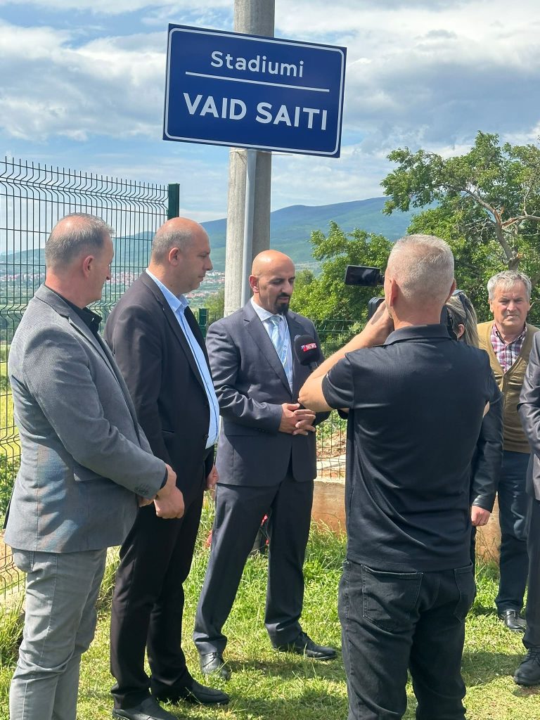 Stadiumi i futbollit në Orizare emërohet me emrin e ish kryetarit të Komunës së Likovës, Vaid Saiti