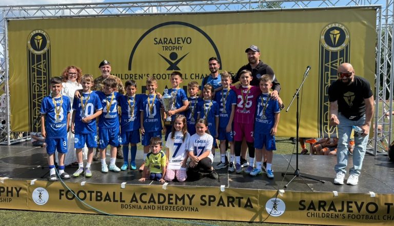 FC Shkupi U10 nënkampion në turneun ndërkombëtar “Sarajevo Trophy 2026”